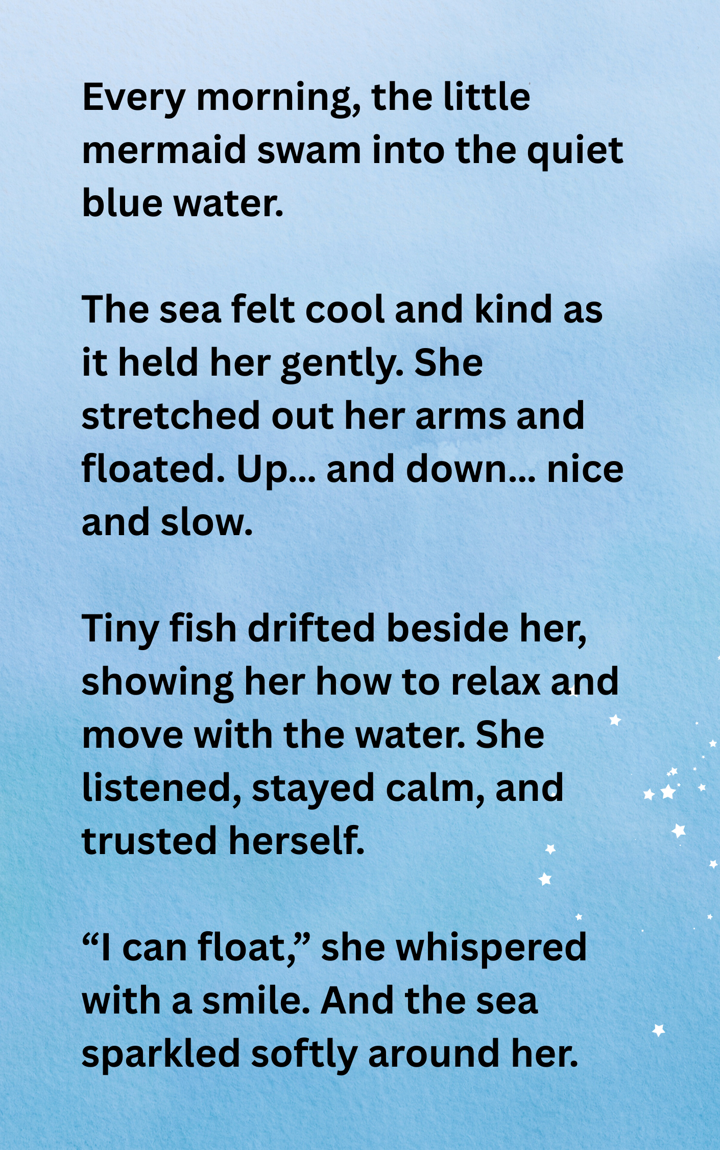 My Mermaid Swim Adventure Storybook