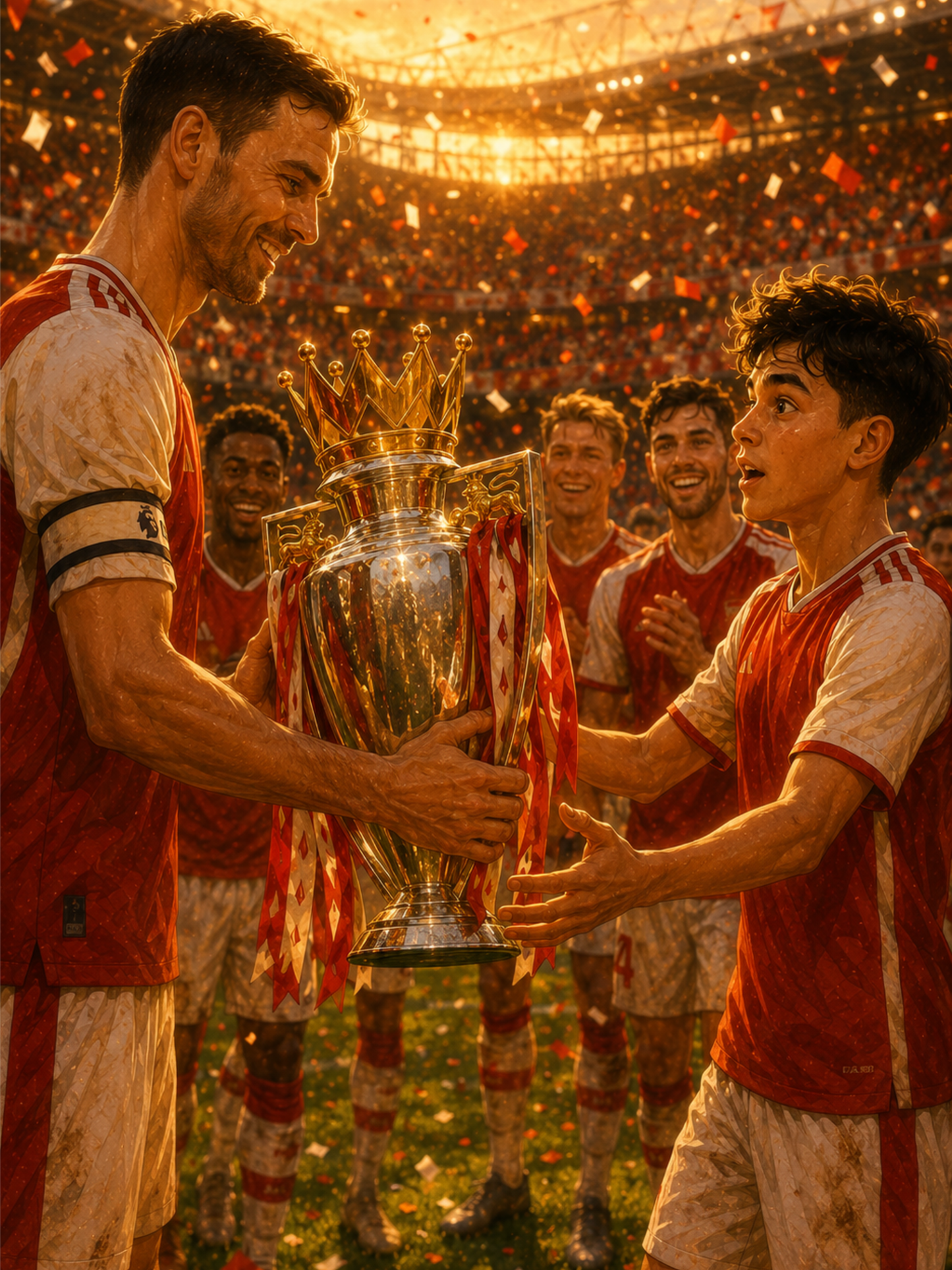 My Journey to North London Champions! Personalised Arsenal Storybook