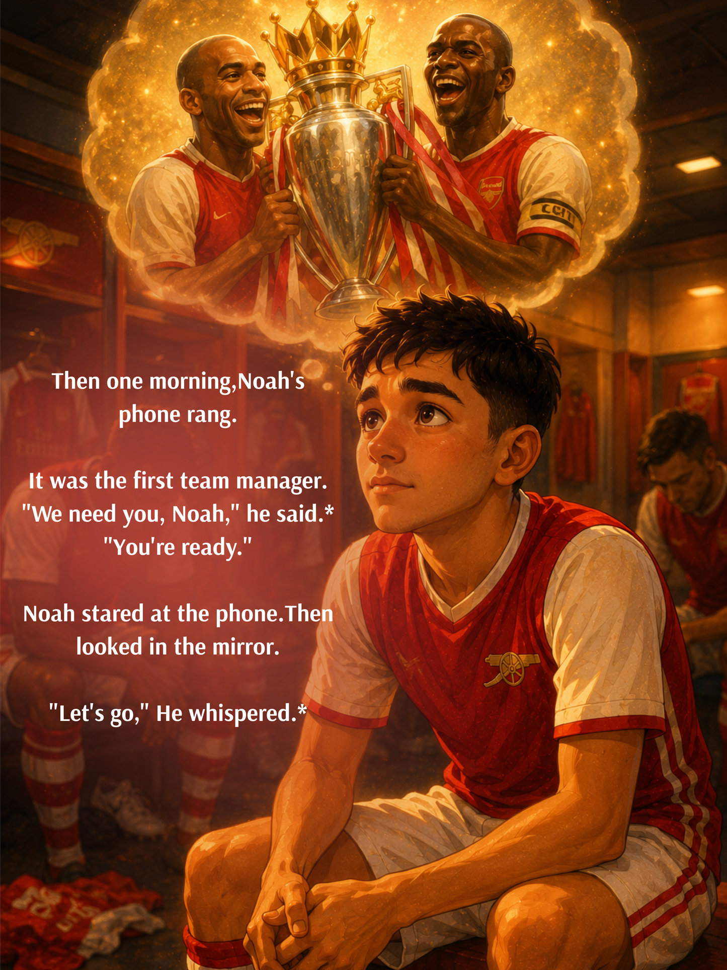 My Journey to North London Champions! Personalised Arsenal Storybook