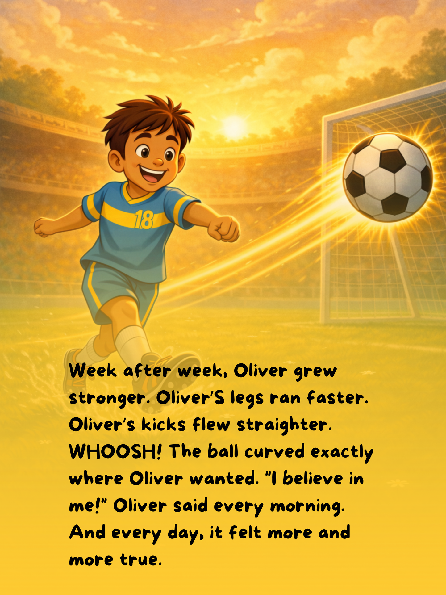 My Football Dream Personalised Storybook
