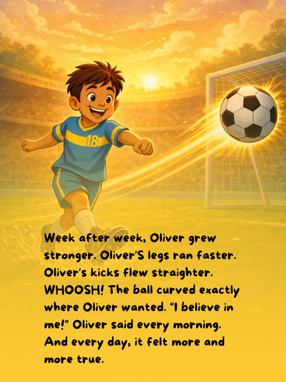 My Football Dream Personalised Storybook