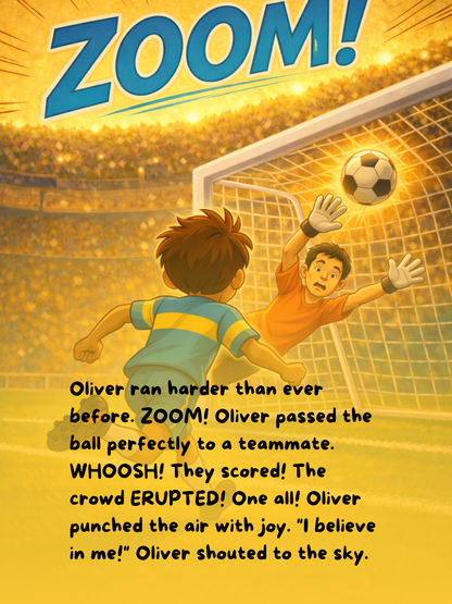 My Football Dream Personalised Storybook