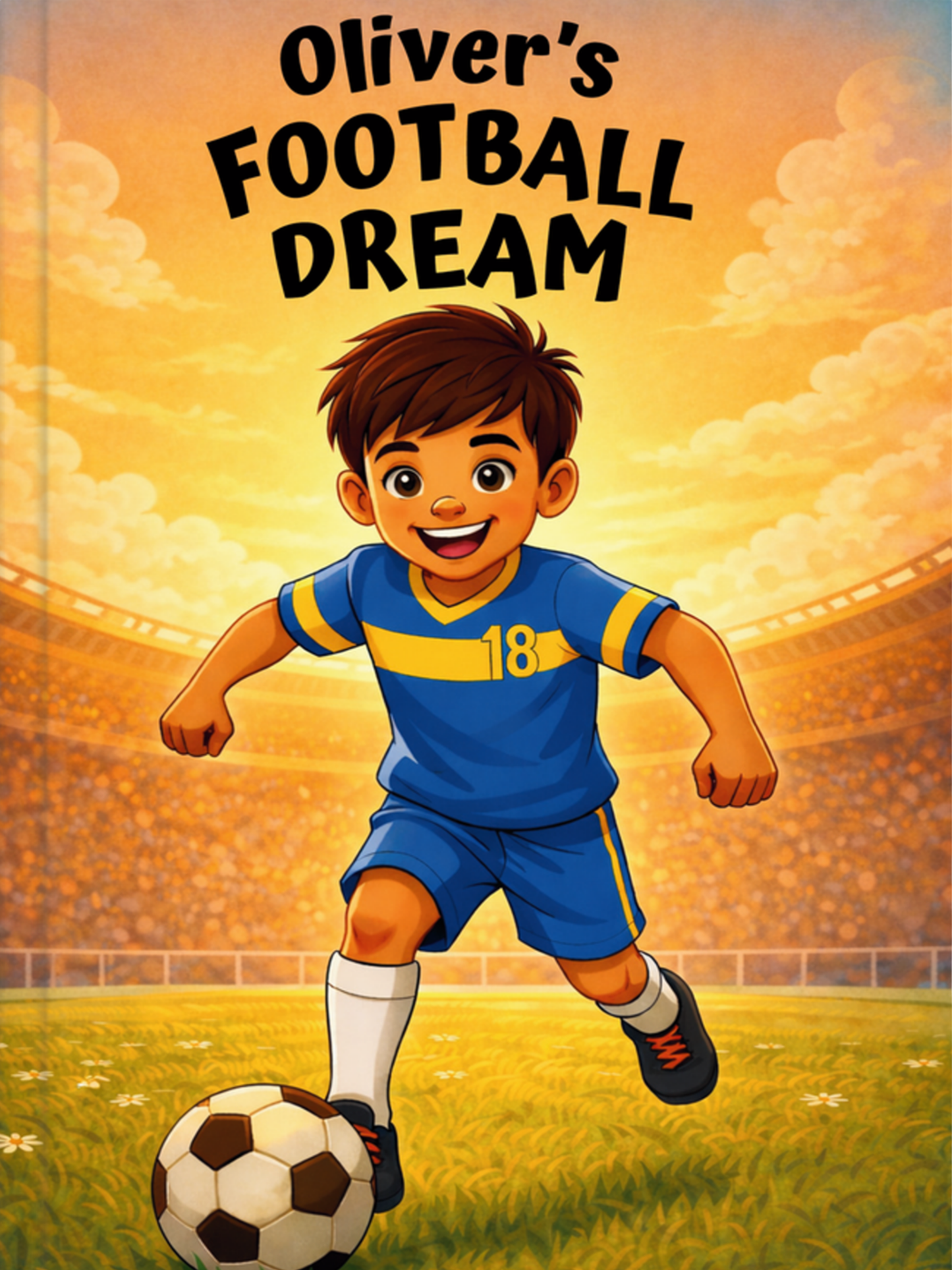 My Football Dream Personalised Storybook
