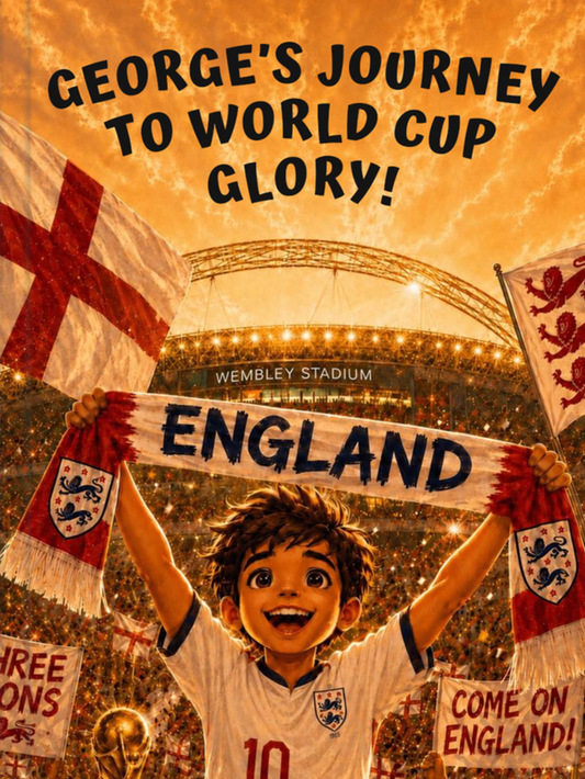 My Journey to World Cup Glory! Personalised England Storybook